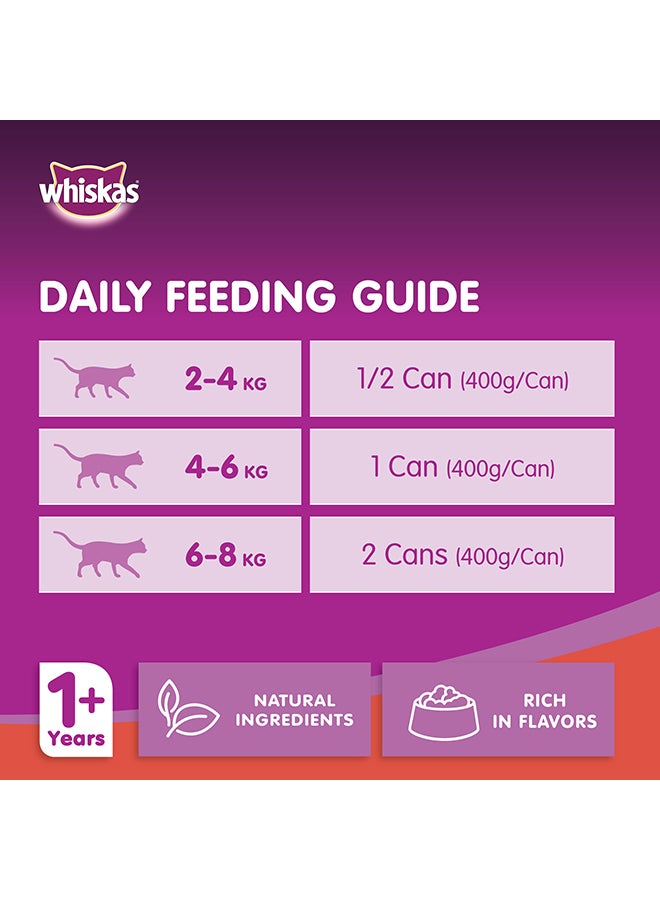 Whiskas Beef In Gravy Wet Cat Food 400g