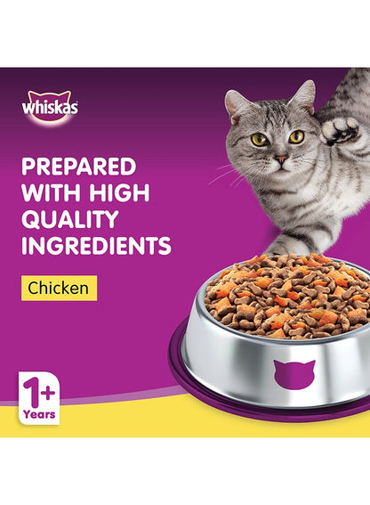 Whiskas Chicken Dry Cat Food 480g