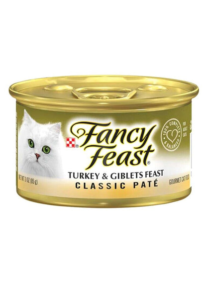 Purina Fancy Feast Turkey & Giblets 85g Cat Food