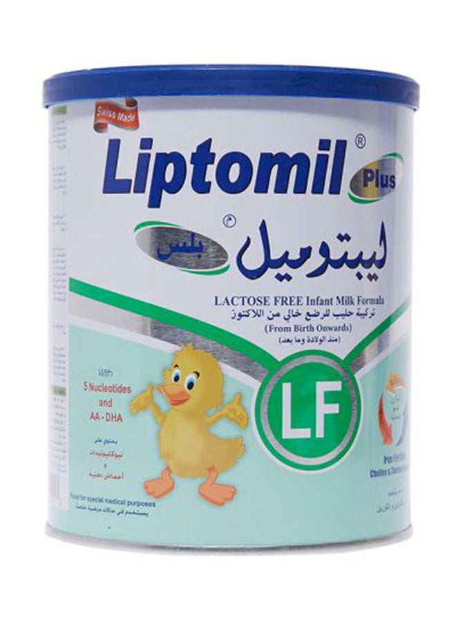 Liptomil Plus Lactose Free Infant Milk Formula 400g