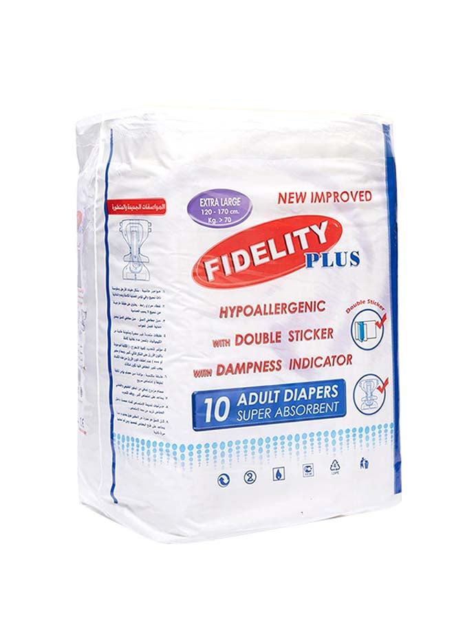 FIDELITY Extra Large Adult Diapers