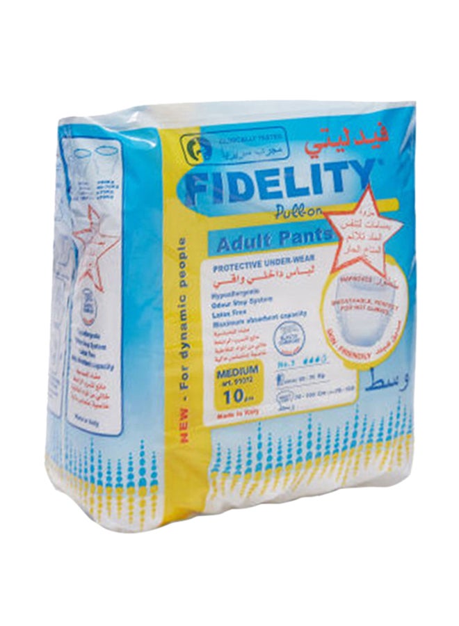 FIDELITY Adult Pull-On Pants Medium