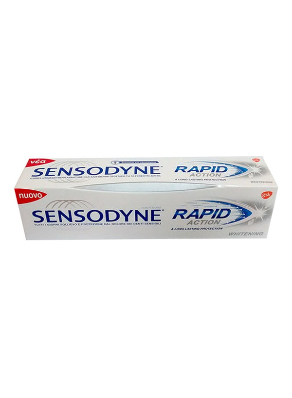 Sensodyne Rapid Action Whitening Toothpaste 75ml