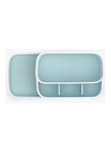 Joseph Joseph Easy-Store Bathroom Caddy White/Blue 249x119x116mm