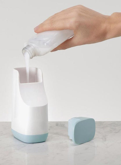 Joseph Joseph Slim Compact Soap Dispenser - White/Blue