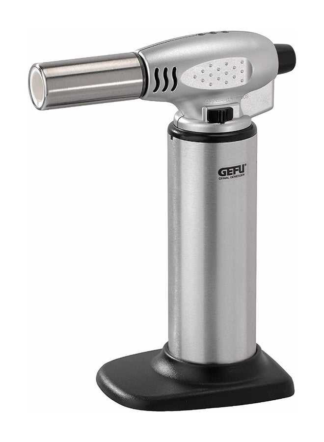 GEFU Fuego Kitchen Torch Silver - Premium Culinary Tool