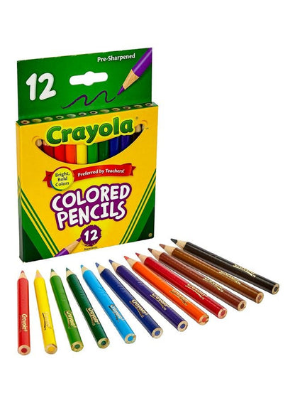 Crayola 12-Piece Colour Pencil Set - Multicolour