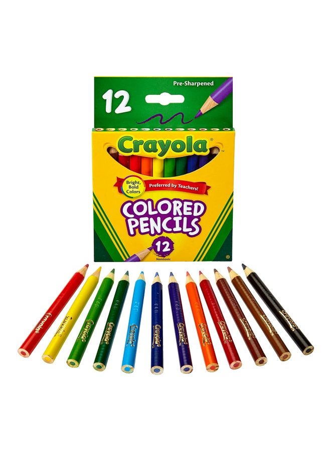 Crayola 12-Piece Colour Pencil Set - Multicolour