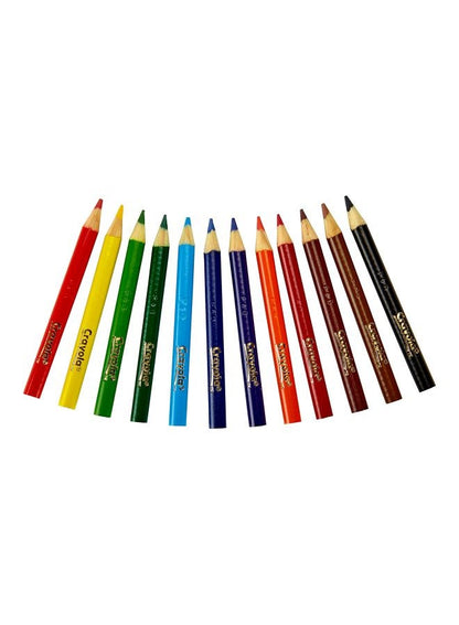 Crayola 12-Piece Colour Pencil Set - Multicolour