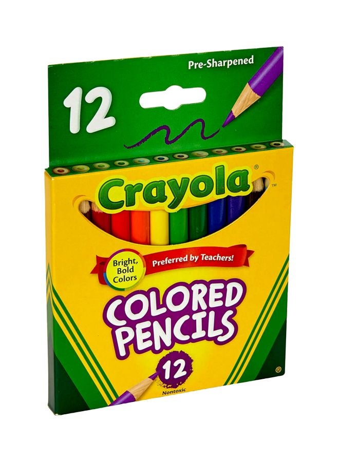 Crayola 12-Piece Colour Pencil Set - Multicolour