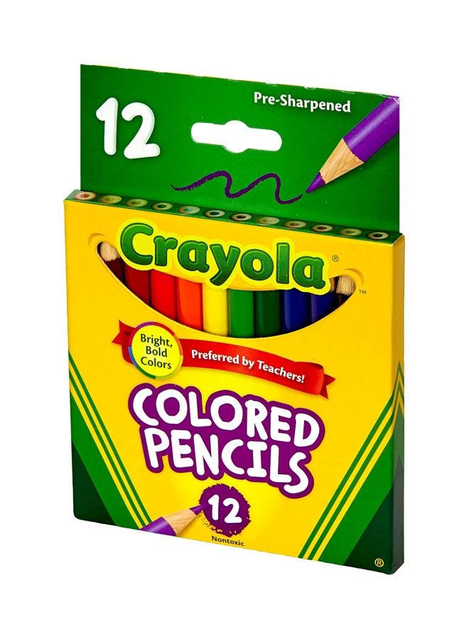 Crayola 12-Piece Colour Pencil Set - Multicolour