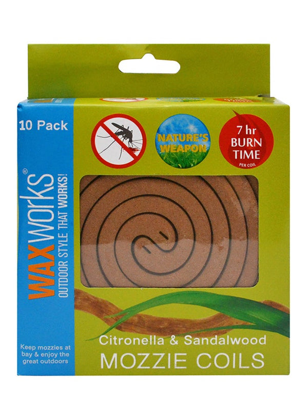 WAX WORKS 10-Piece Mosquito Coil Set
