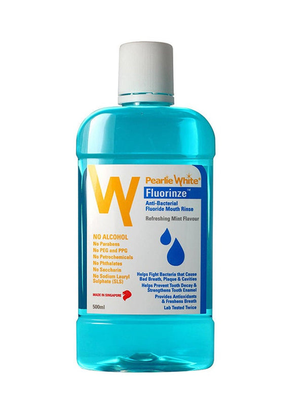 Pearlie White Fulorinze Mouth Wash 500ml