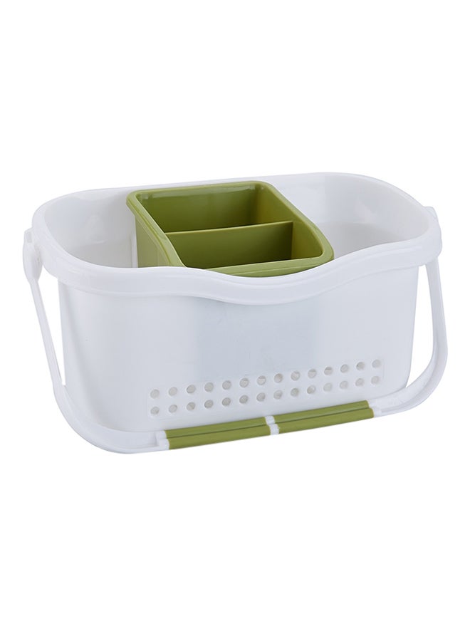 Addis Caddy Sink White/Green 20cm