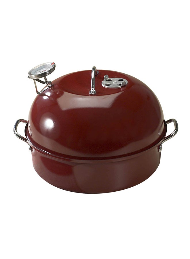 NORDIC WARE Kettle Smoker Red - Premium Quality
