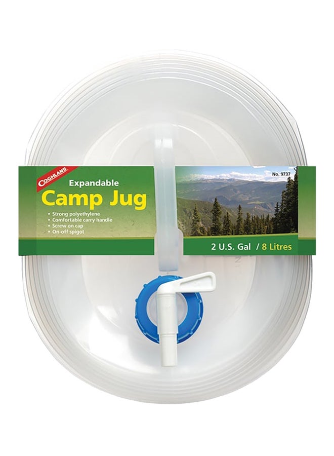 COGHLANS Expandable Camp Jug 8 Liters