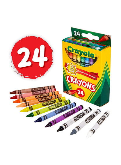 Crayola 24-Piece Wachsmalstifte Crayons Set