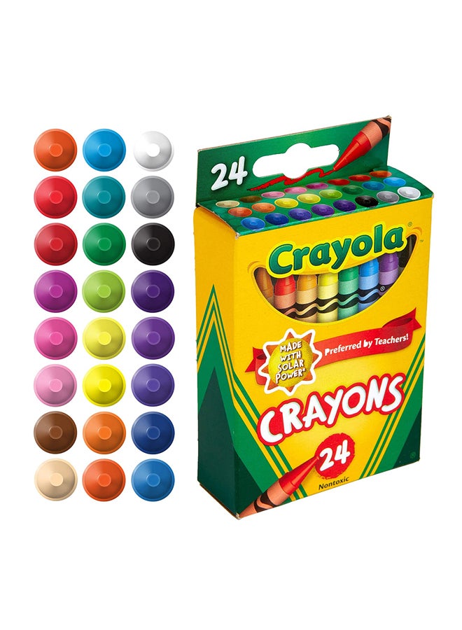 Crayola 24-Piece Wachsmalstifte Crayons Set