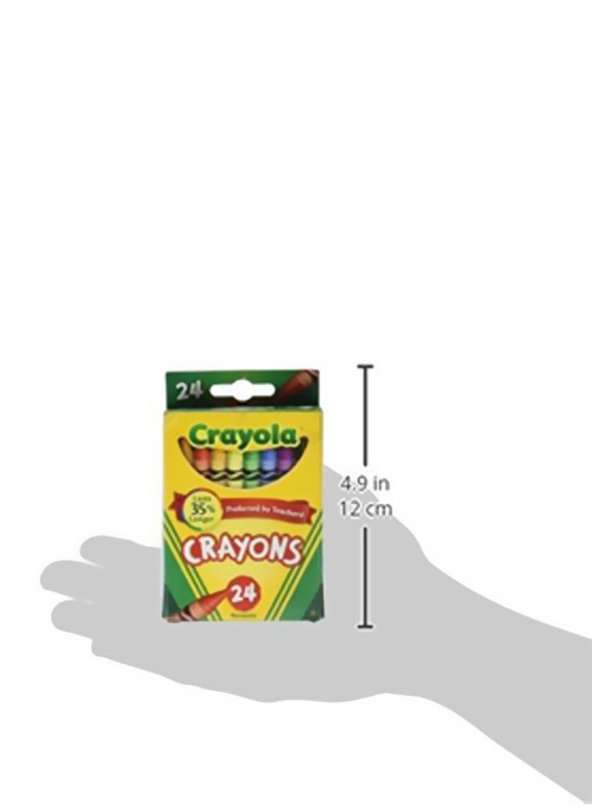 Crayola 24-Piece Wachsmalstifte Crayons Set