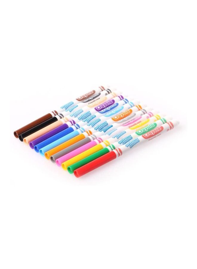 Crayola 12-Piece Ultra-Clean Fine Line Marker