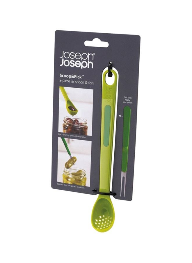 Joseph Joseph Scoop And Pick Set Green