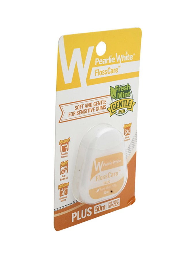 Pearlie White Fresh Mint Flosscare Plus 50m