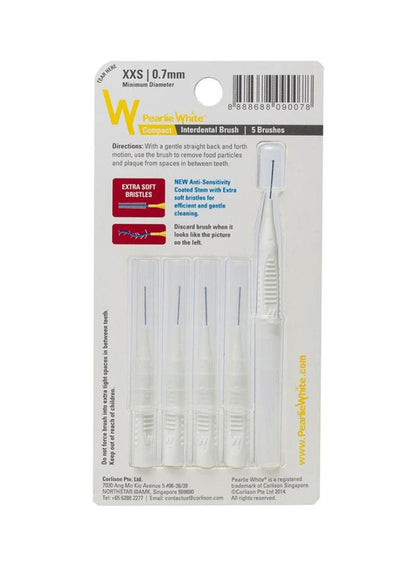 Pearlie White Compact Interdental Brush XXS
