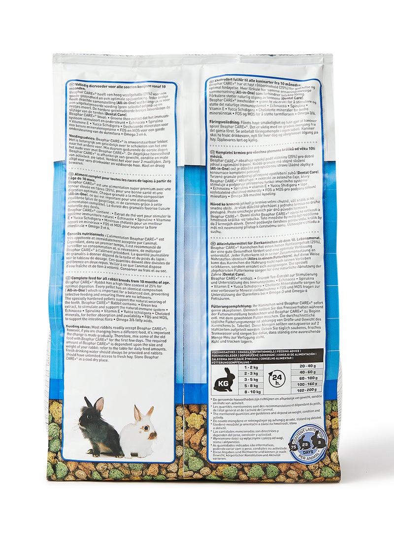 Beaphar Care+ Rabbit Food Multicolour 1.5kg