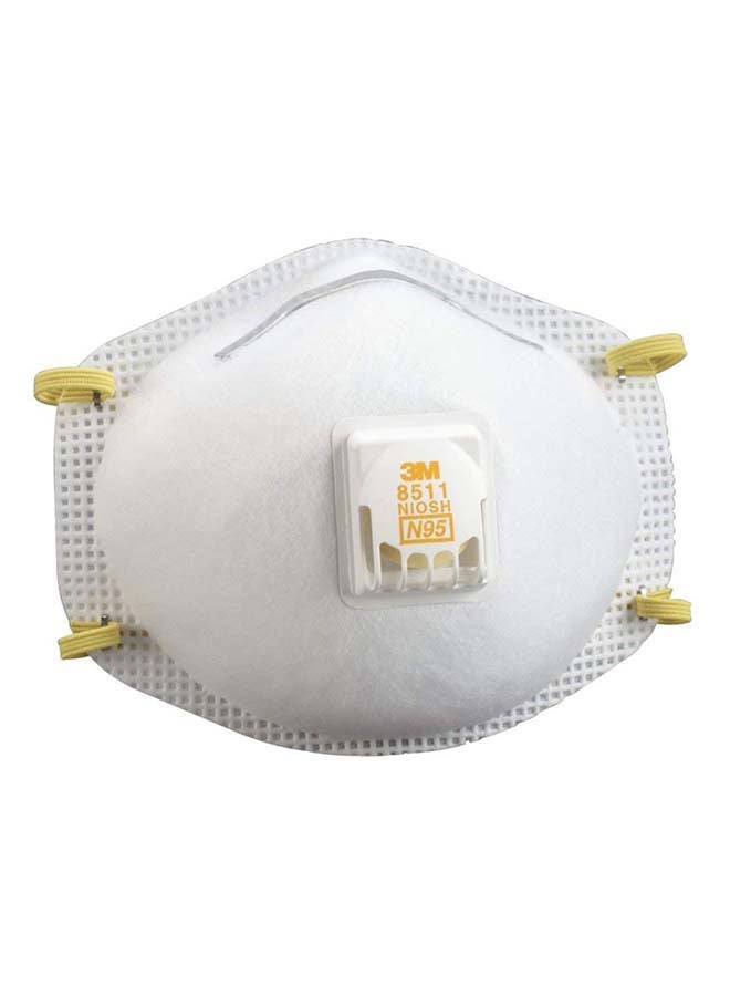 3M Cool Flow Exhalation Valve Respirator 8511, N95