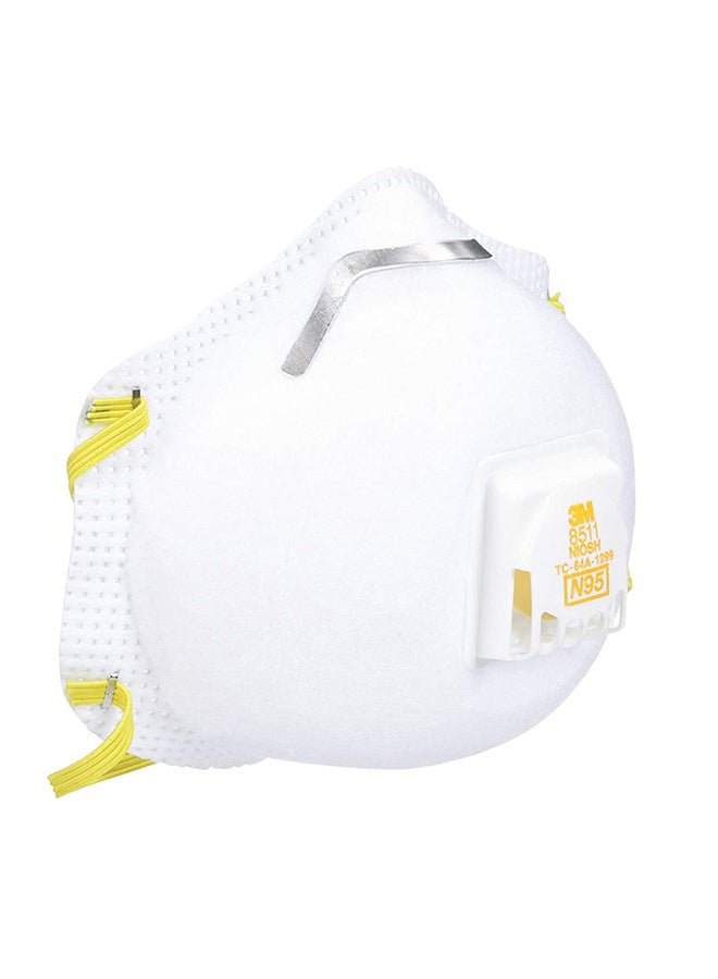 3M Cool Flow Exhalation Valve Respirator 8511, N95