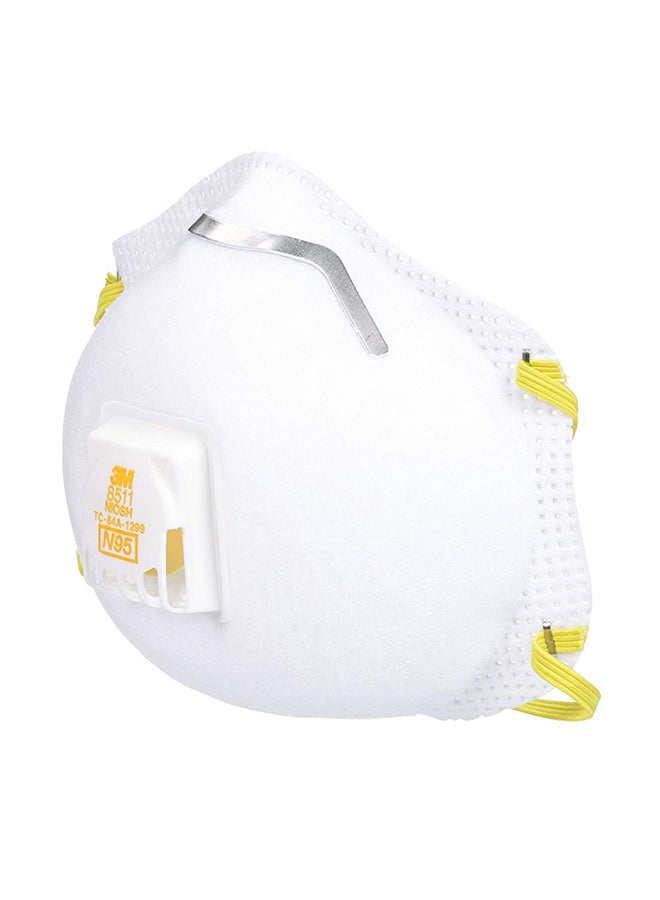 3M Cool Flow Exhalation Valve Respirator 8511, N95