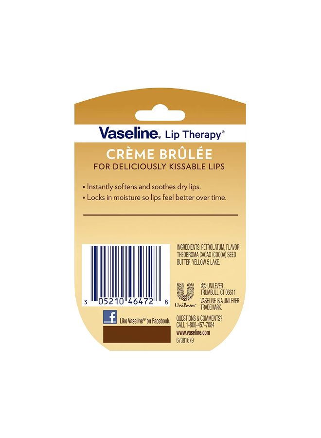 Vaseline Creme Brulee Lip Therapy 7g