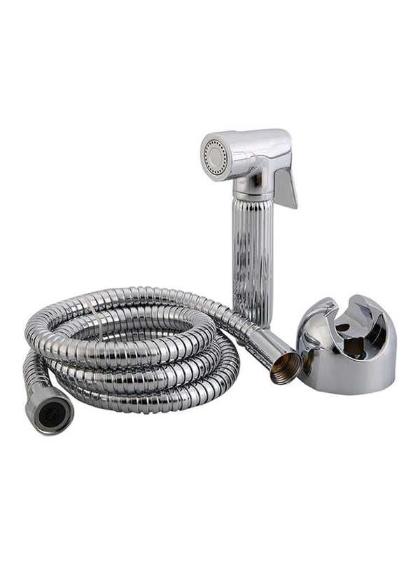 Roma Brass Bidet Spray Silver by Bold
