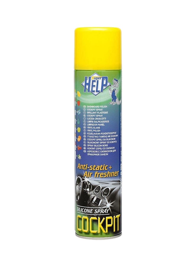 Cockpit Silicone Spray by SUPER HELP - Restore & Protect