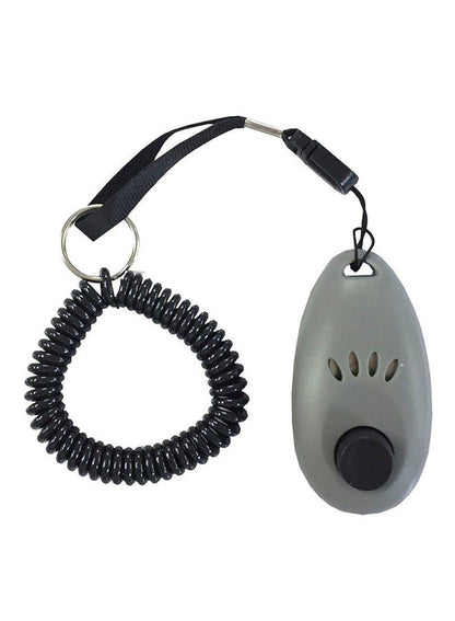 Pawise Training Clicker Grey/Black - Premium Pet Supplies