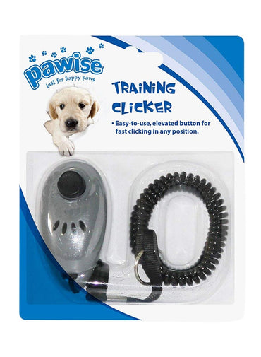 Pawise Training Clicker Grey/Black 7x3.5cm