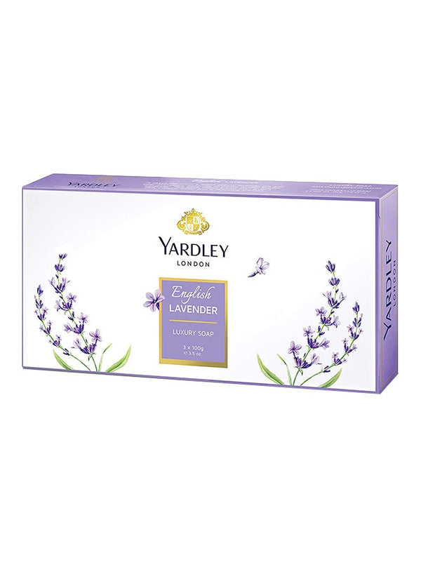 Yardley 3-Piece English Lavender Luxury Soap