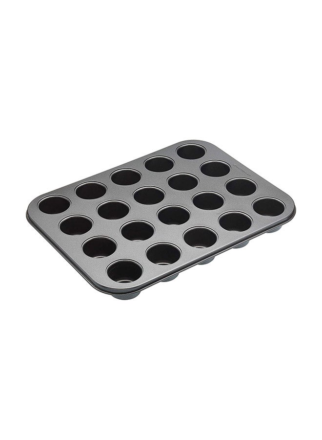 MASTERCLASS Mini Cheesecake Loose Base Pan Black