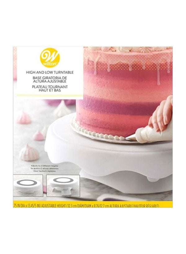 Wilton High And Low Cake Turntable 12.75inch