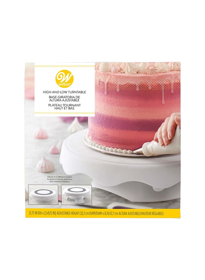 Wilton High And Low Cake Turntable 12.75inch