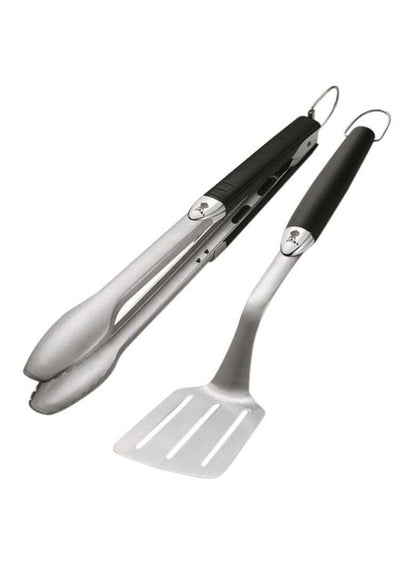 Weber 2-Piece Stainless Steel Grilling Tool Set