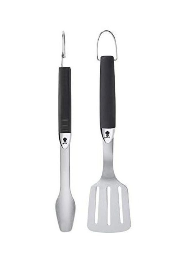 Weber 2-Piece Stainless Steel Grilling Tool Set