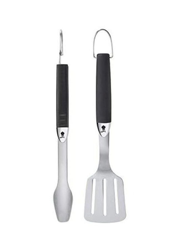 Weber 2-Piece Stainless Steel Grilling Tool Set