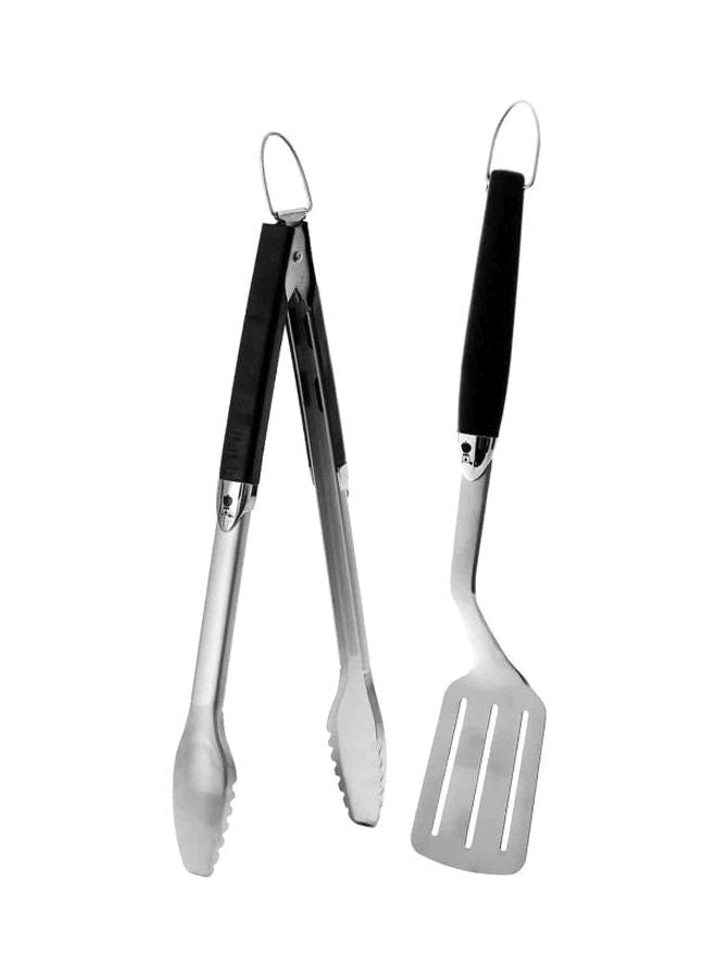 Weber 2-Piece Stainless Steel Grilling Tool Set