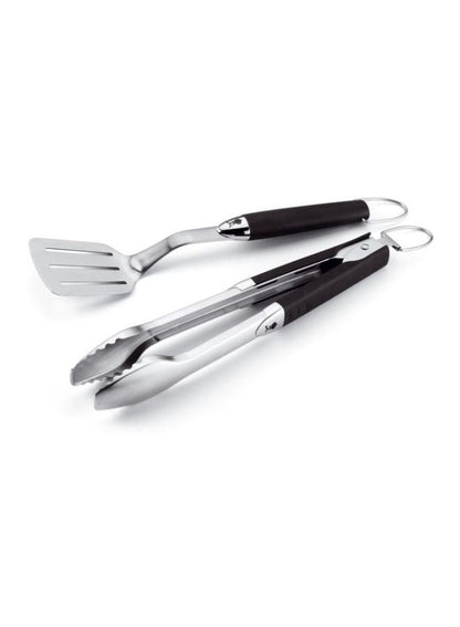 Weber 2-Piece Stainless Steel Grilling Tool Set