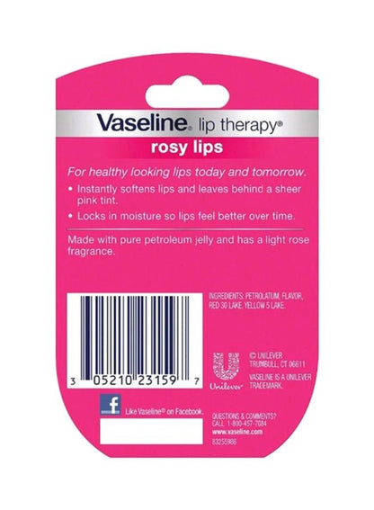 Vaseline Rosy Lip Therapy Balm Pink 7g