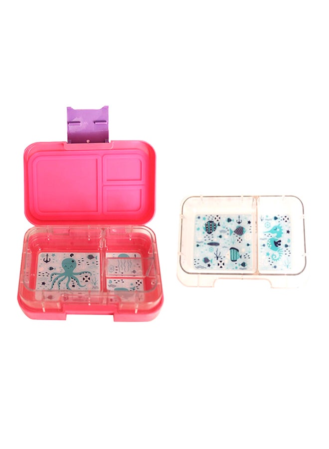 Munchbox Munchi Snack Lunch Box - Pink Sunset