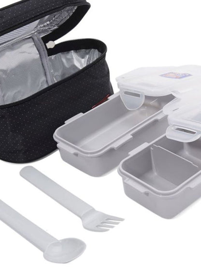 LocknLock 2-Piece Lunch Box Set with Bag