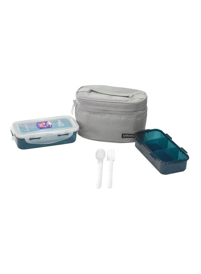 LocknLock 5-Piece Lunch Box Set - Premium Quality