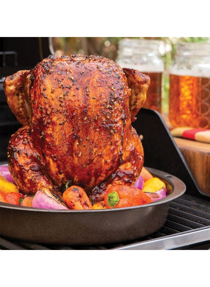Premium NORDIC WARE Chicken Roaster Black 9x9